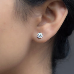 2.00 Carat Diamond Studs