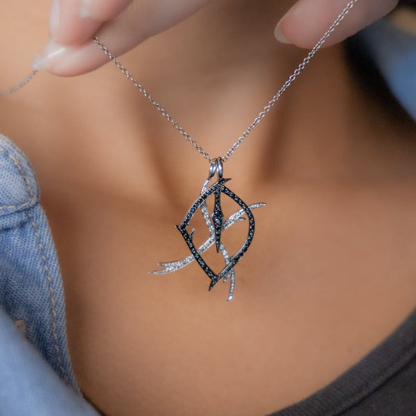 XO Diamond Necklace