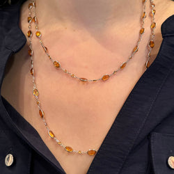 YELLOW CITRINE NECKLACE 