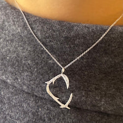 Initial C pendant 