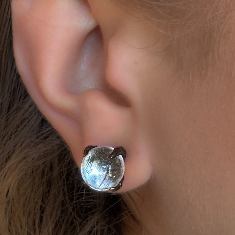 Silver Claw Earrings