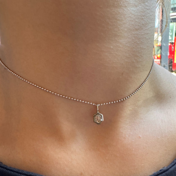 Rough Diamond Pendant