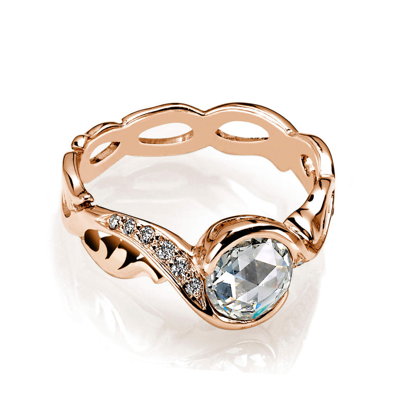 Edgy Diamond Engagement Ring