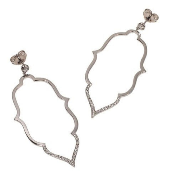 Unique diamond earrings