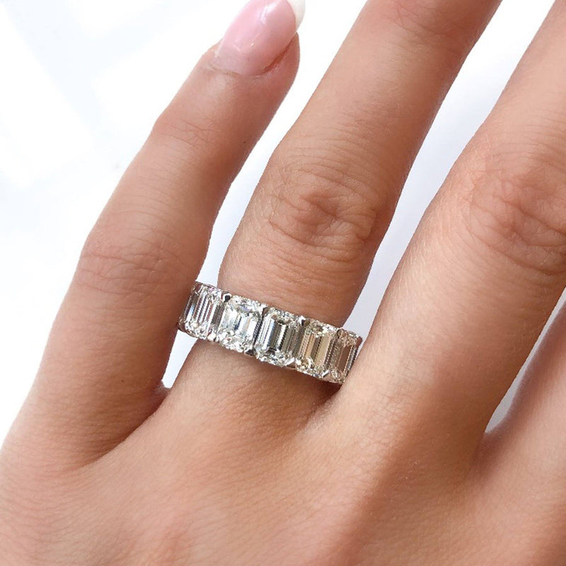 10 carat diamond eternity band Clearance