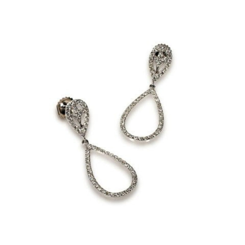 Delicate vintage diamond earrings