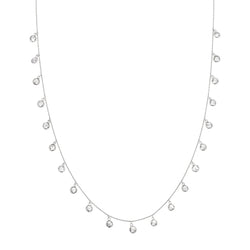 white gold topaz chain 