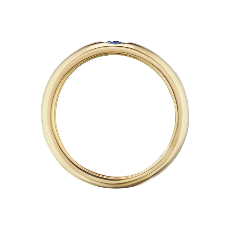 Men's Sapphire Engagement Ring